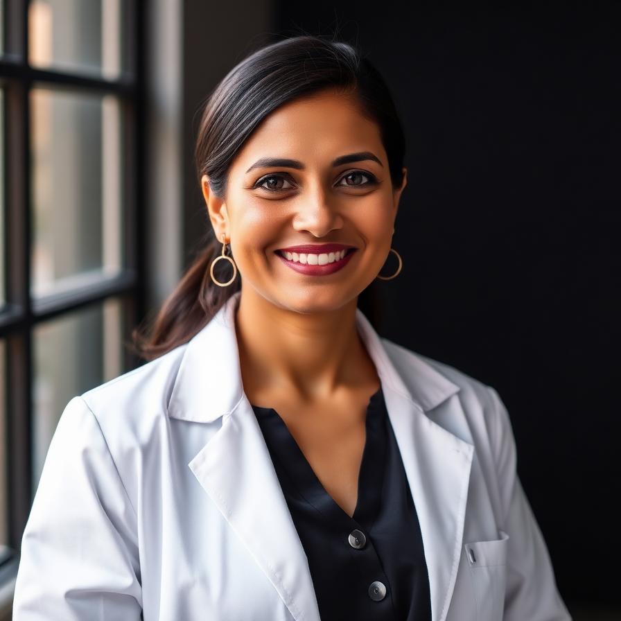 Portrait of Dr. Maya Patel